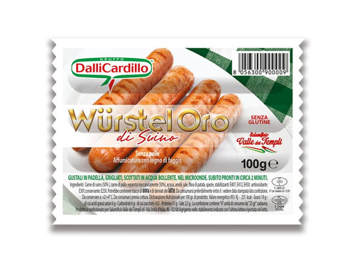 Wurstel Carne Mista x4 100 g - Prodotti per pizzerie e ristoranti