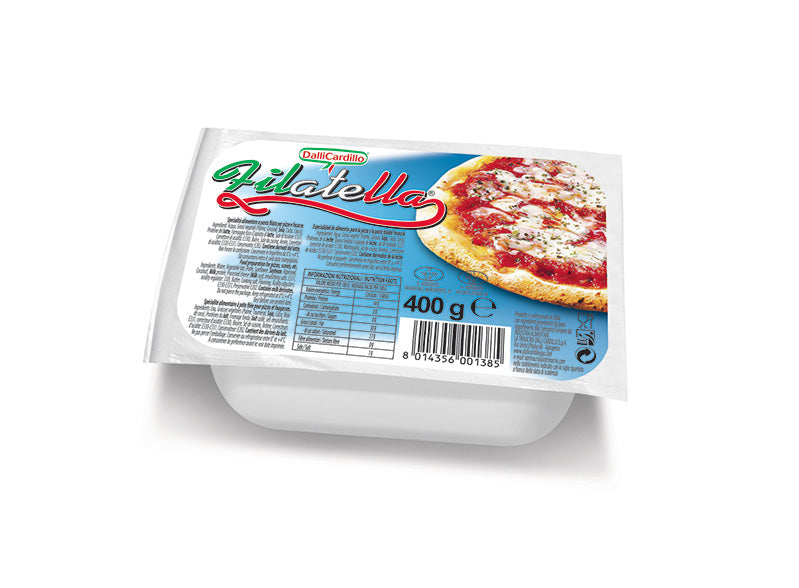 Formaggio Fuso Filatella Vegetale 400 g - Prodotti per pizzerie e ristoranti