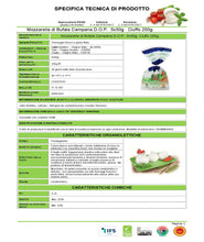 Load image into Gallery viewer, Mozzarella di Bufala Campana D.O.P. Ciuffo 250g - Prodotti per pizzerie e ristoranti
