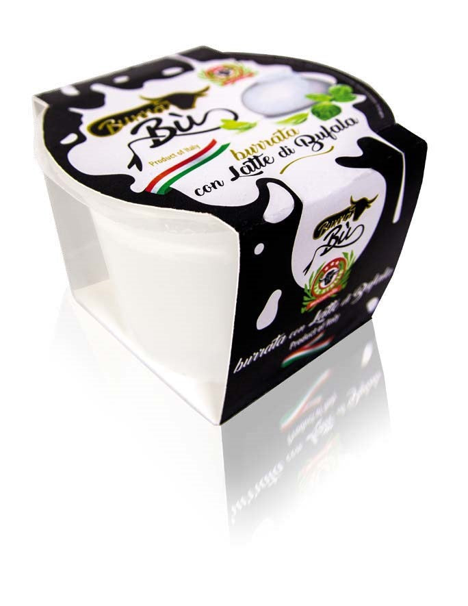 Burrata con latte di Bufala BurraBù 125 g - Prodotti per pizzerie e ristoranti