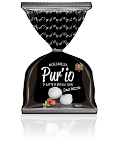 Mozzarella di Bufala senza lattosio ciuffo Pur'io 250g - Prodotti per pizzerie e ristoranti