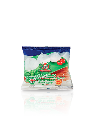 Mozzarella di Bufala Campana D.O.P. Cuscino 250g - Prodotti per pizzerie e ristoranti