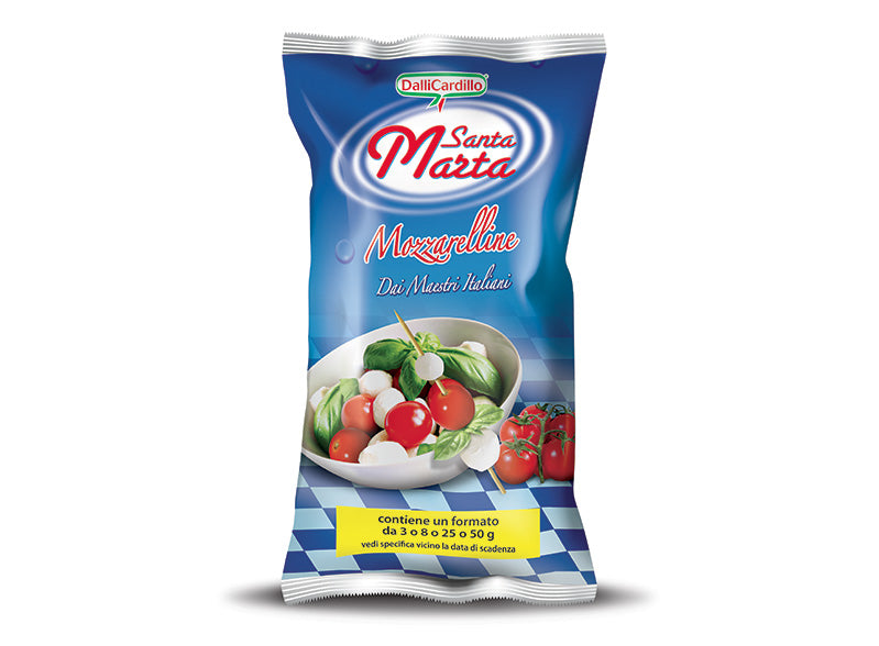 Ciliegine Santa Marta in busta da 1 Kg - Prodotti per pizzerie e ristoranti