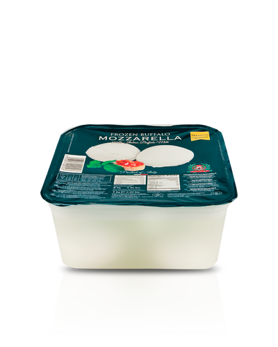 Mozzarella di Bufala Campana D.O.P. Vaschetta 1 Kg FROZEN - Prodotti per pizzerie e ristoranti